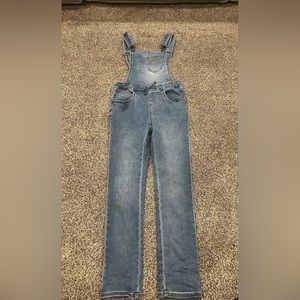 Cat & Jack denim overalls size 7/8 girls